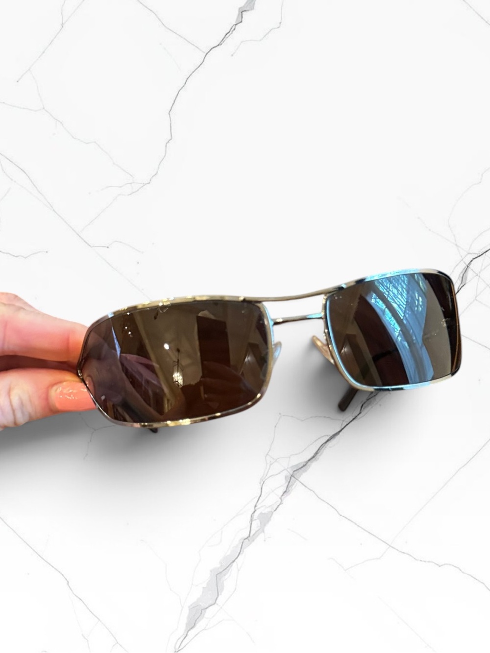 PRADA CARBON SUNGLASSES SPR 60E 5AV